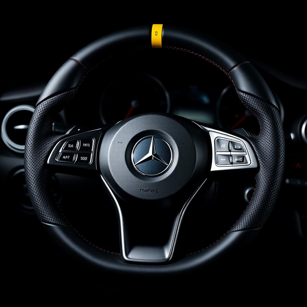 Volant Mercedes AMG alcantara